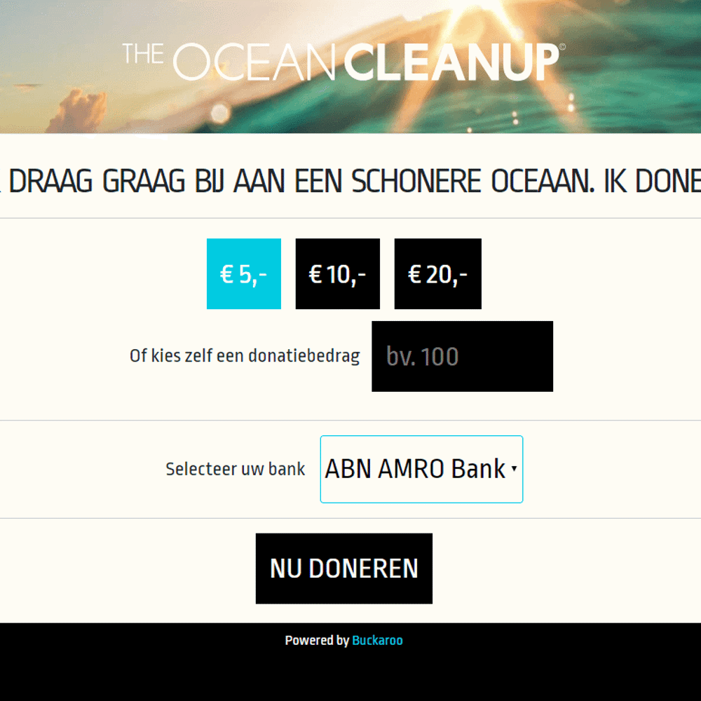 Donations Buckaroo Ocean Cleanup