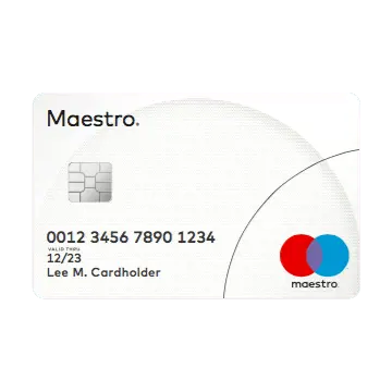 Maestro debit card for your webshop 