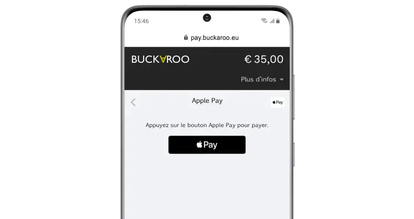Apple Pay pour votre boutique en ligne via Buckaroo