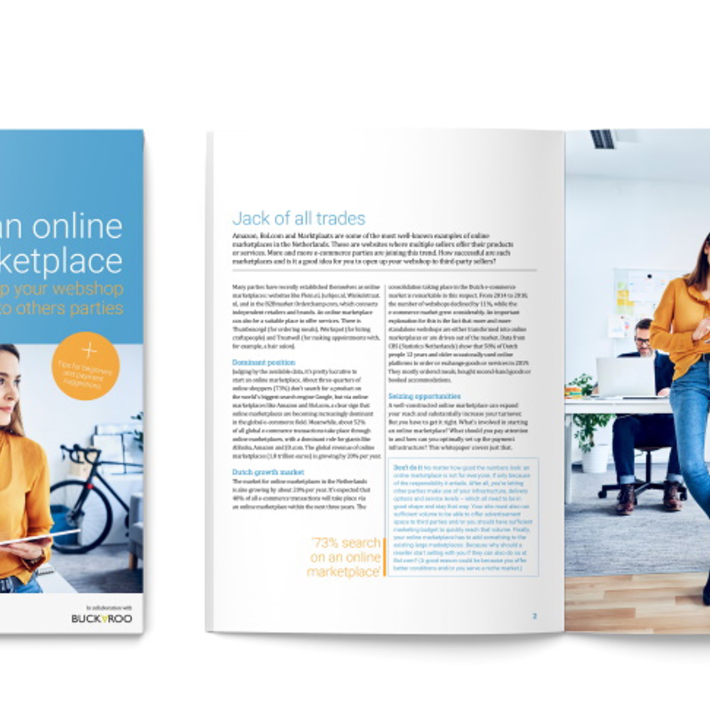Whitepaper naar een online marktplaats