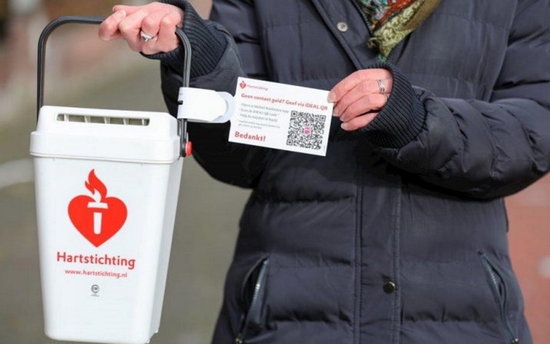 Accept iDeal QR Code | Heart Foundation