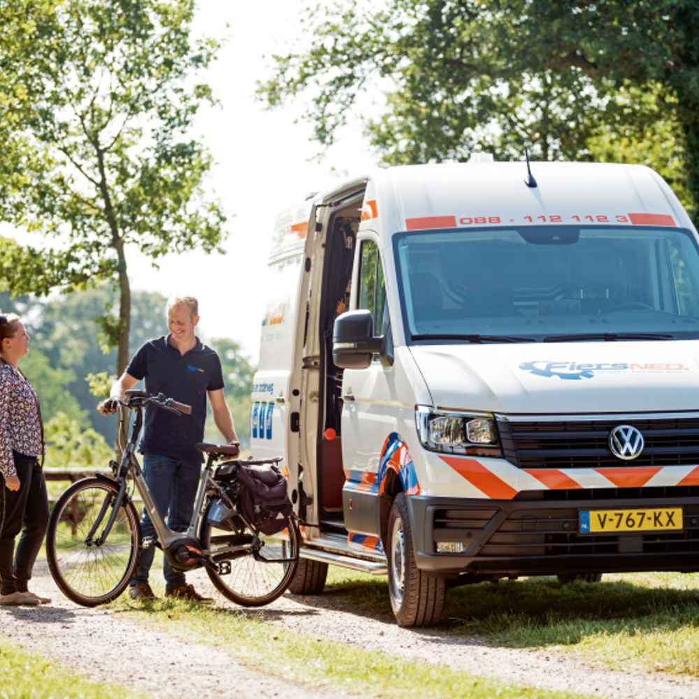 Road assistance subscription via FietsNed