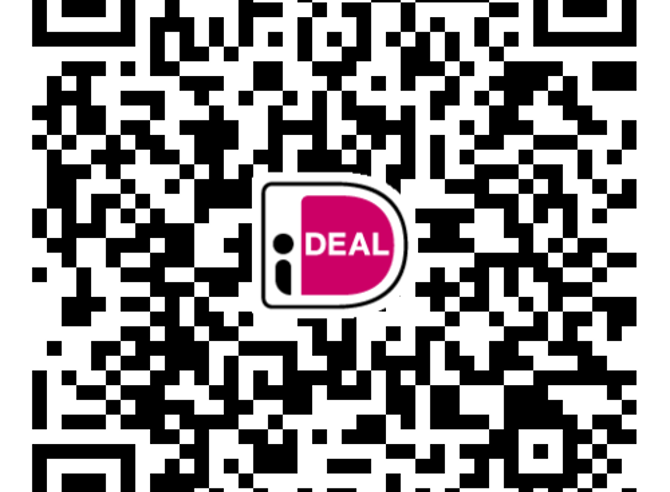 iDEAL QR code  - try it out
