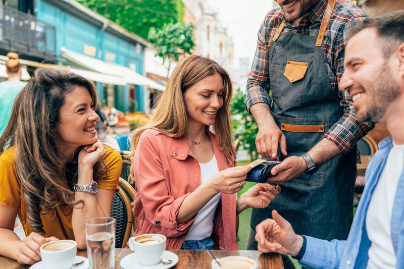 Terminal de paiement mobile pour l'hôtellerie-restauration - secteur