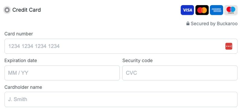 Odoo Cartes de crédit