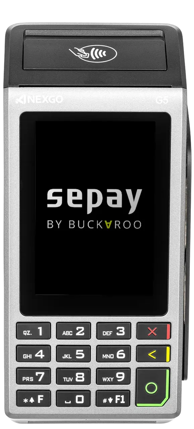 SEPAY Mobile 4G - Accept payments throughout Europe - Mobile payment terminal | Buckaroo
